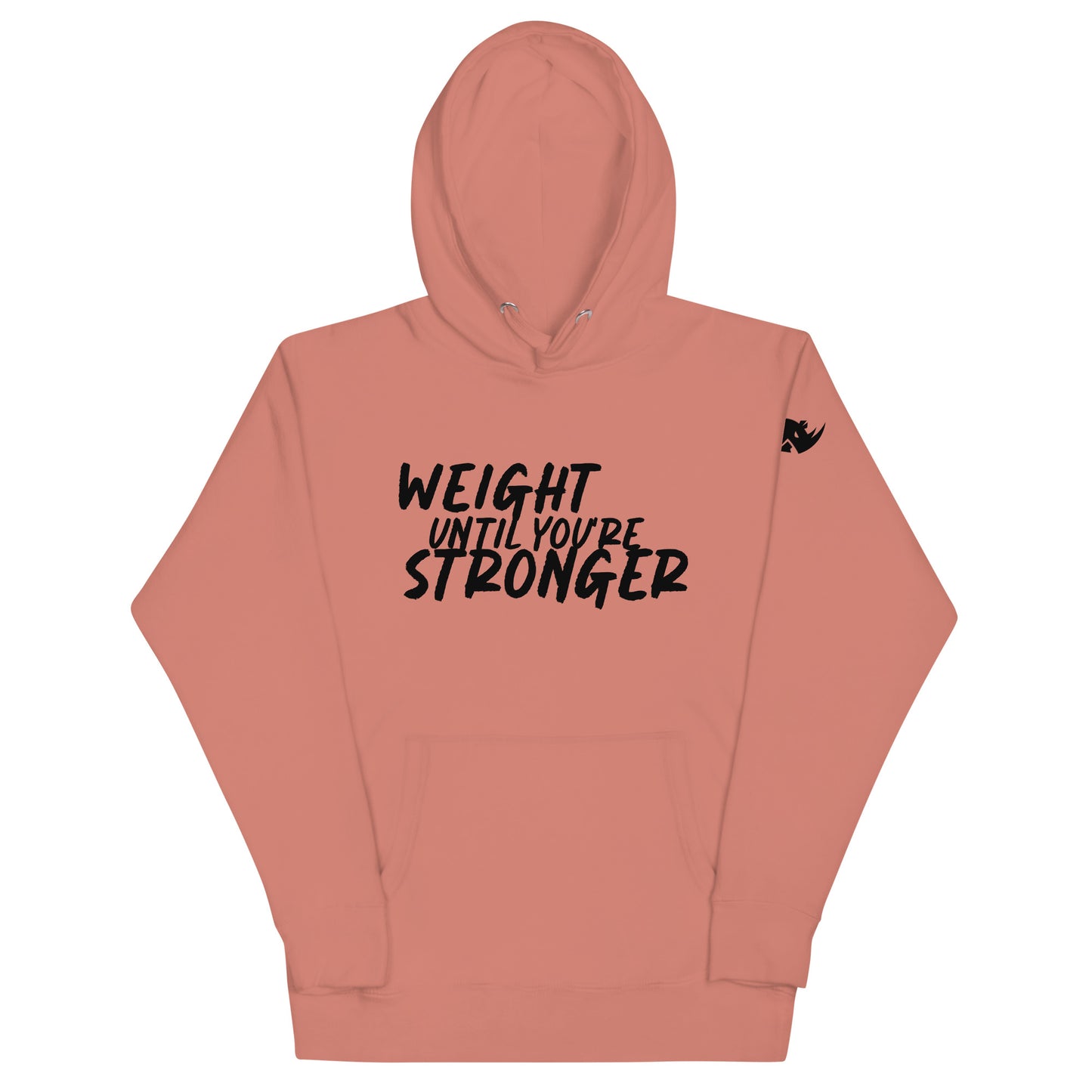 Weight Until You're Stronger Premium Unisex Cotton Heritage Hoodie