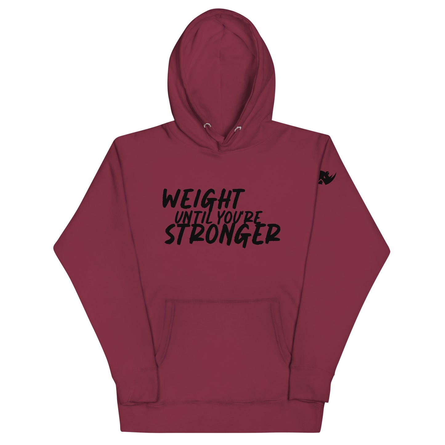 Weight Until You're Stronger Premium Unisex Cotton Heritage Hoodie