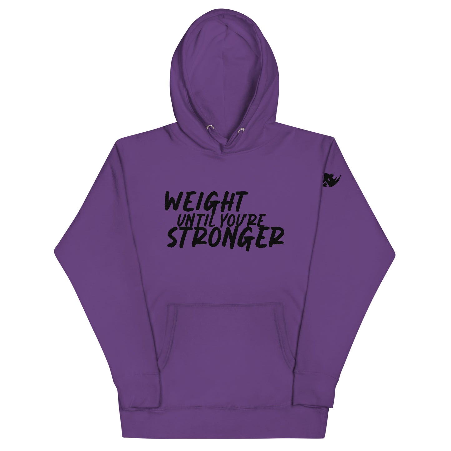 Weight Until You're Stronger Premium Unisex Cotton Heritage Hoodie