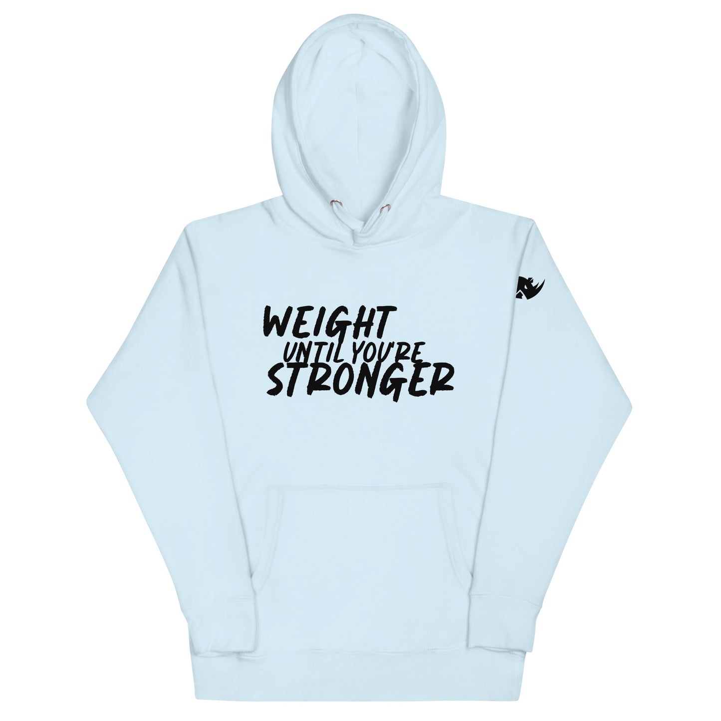 Weight Until You're Stronger Premium Unisex Cotton Heritage Hoodie