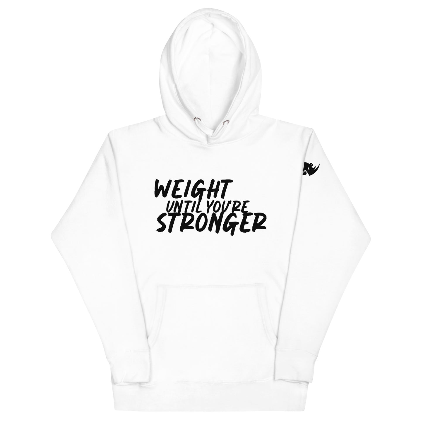 Weight Until You're Stronger Premium Unisex Cotton Heritage Hoodie